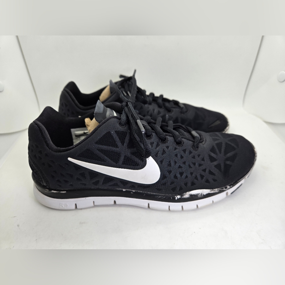 Nike Free TR Fit 3 Shoes Women's 7 Black Running Athletic Workout Gym Sneakers